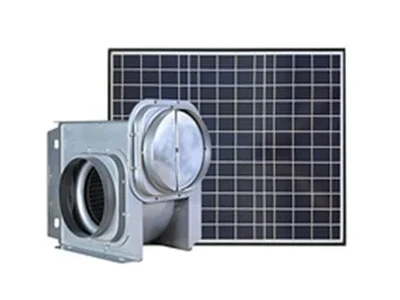 Solar Centrifugal Fan — solar-powered centrifugal ventilation fan for industrial use